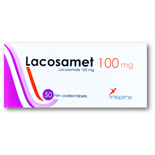 LACOSAMET 100 MG LACOSAMIDE 30 FILM COATED TABLETS
